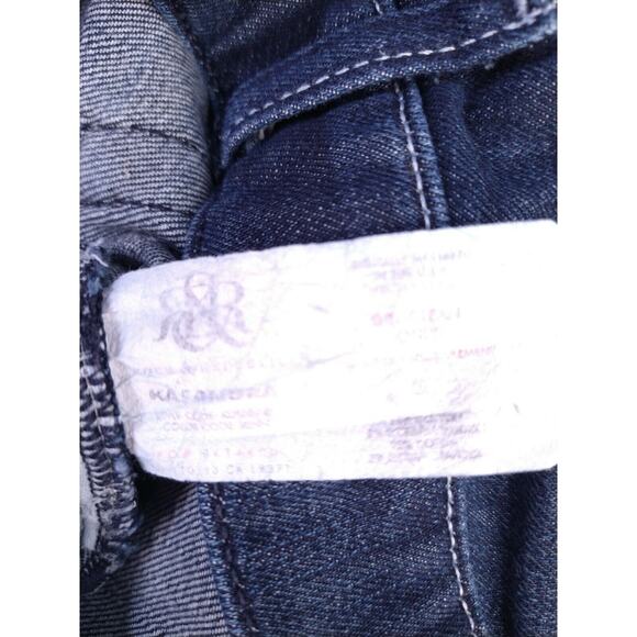 Rock & Republic Kassandra Dark Wash Stretch Embellished Sz 28 - Picture 7 of 12